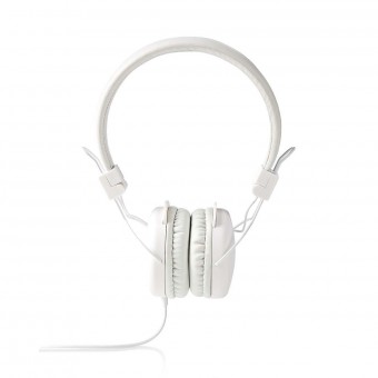 Kablede On-Ear Hovedtelefoner | 3.5 mm | Kabellængde: 1.20 m | Hvid