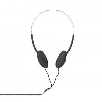 Kablede On-Ear Hovedtelefoner | 3.5 mm | Kabellængde: 1.20 m | Sort