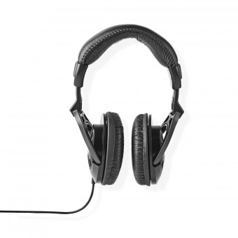 Over-Ear Kablede Hovedtelefoner | Kabellængde: 2.50 m | Volumenkontrol | Sort