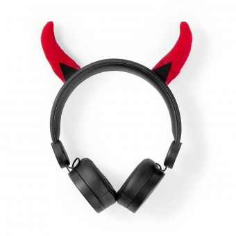 Kablede On-Ear Hovedtelefoner | 3.5 mm | Kabellængde: 1.20 m | 85 dB | Rød / Sort