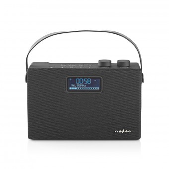 Digital DAB+-radio | 15 W | FM | Bluetooth® | Sort/sort