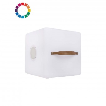 The.Cube | Flerfarvet LED Cube & Bluetooth-højttaler