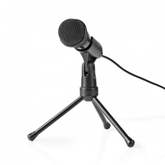Mikrofon | Til brug med: Desktop / Notebook / Smartphone / tablet | / Kabel | 1x 3.5 mm