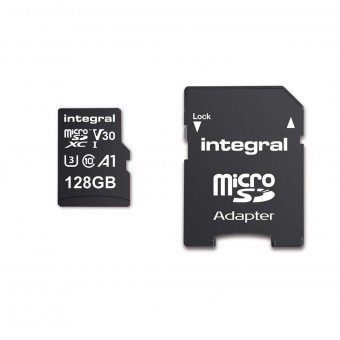 microSDXC / SD Hukommelseskort 128 GB