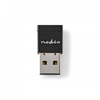 Netværk dongle | Wi-Fi | AC600 | 2.4/5 GHz (Dual Band) | USB2.0 | Wi-Fi-hastighed total: 600 Mbps | Windows 10 / Windows 7 / Windows 8