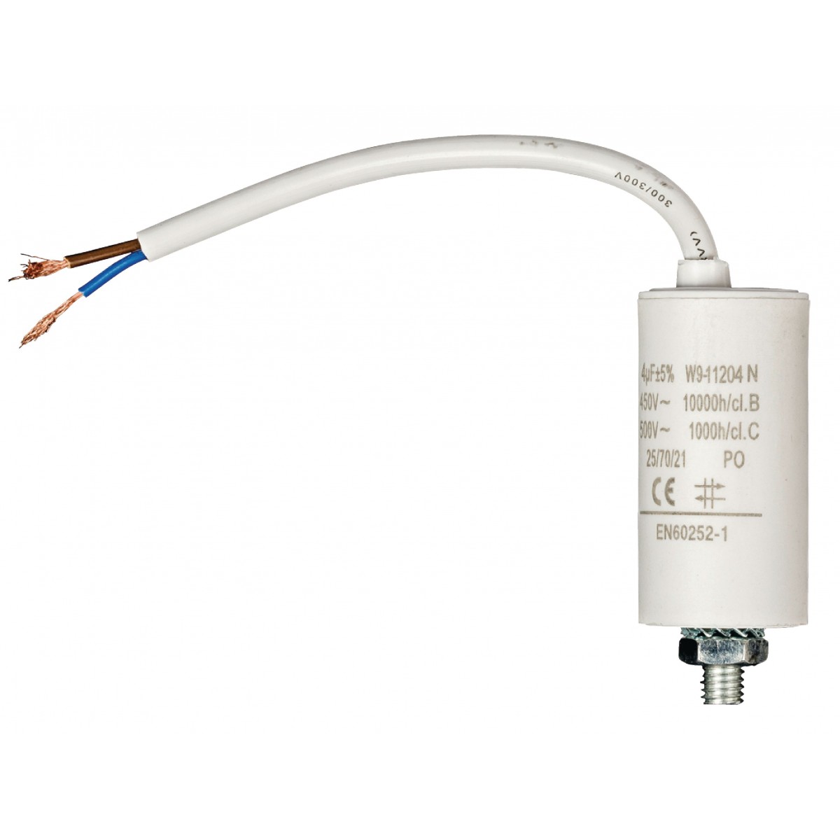 Kondensator 450V + Kabel 4.0uf / 450 V + cable