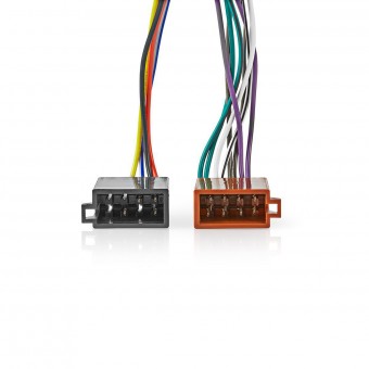ISO Adapter Kabel | Kenwood | 0.15 m | Runde | PVC | Plastikpose
