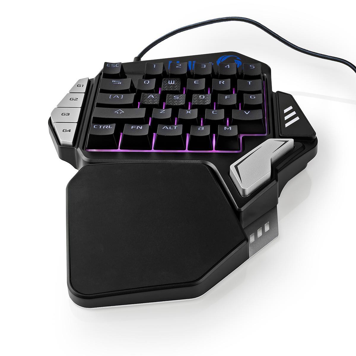 Wired Gaming Keyboard | USB Mekaniske | RGB | Enhånds | Universel | Strømkabellængde: 1.60 | Gaming