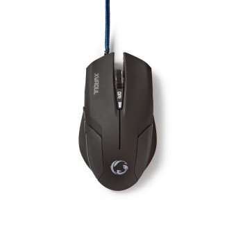 Gaming Mouse | Kabel | DPI: 800 / 1200 / 1600 dpi | Ja | Antal knapper: 6 | Nej | Højrehåndet | 1.50 m | LED
