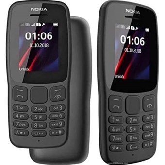 Nokia 106 Dual SIM - Sort