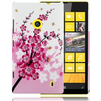 Motiv Plastik Cover Lumia 520 (Flower)