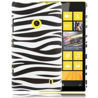 Motiv Plastik Cover Lumia 520 (Zebra)