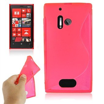 S-Line silikone Cover Lumia 928 (Pink)