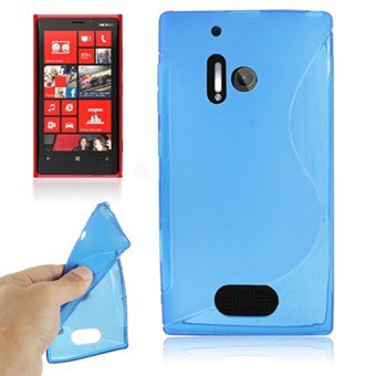 S-Line silikone Cover Lumia 928 (Blå)