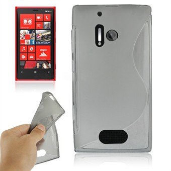 S-Line silikone Cover Lumia 928 (Grå)