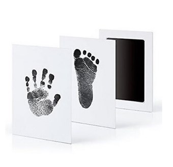 Touch Blækpude til Aftryk af Babys Hånd- eller Fodaftryk - Sort