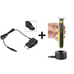 Philips Oneblade Oplader Stand - Sort - m. Strømstik