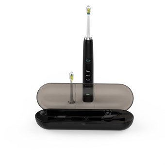 Elektrisk tandbørsteetui + oplader til rejsebrug - Passer til Philips Sonicare DiamondClean HX9210 - Sort.