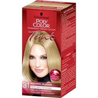 Schwarzkopf Poly Color - Permanent Cream Colour - Natural Blonde 31