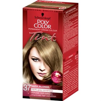 Schwarzkopf Poly Color - Permanent Cream Colour - Dark Blonde 37
