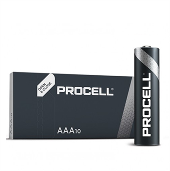Duracell Procell AAA batteri - 10 stk.