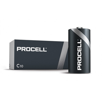Duracell Procell C batterier - 10 stk.