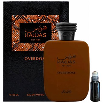Rasasi Hawas Overdose - Eau de Parfum - Roll On - 5 ml