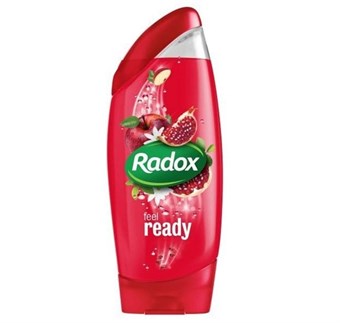 Radox Men 2-in-1 Shower Gel & Shampoo Feel Ready - Granatæbler & Røde Æbler - 250 ml