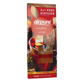 AirPure 2 in 1 Reed Diffuser - Duftspreder - Glögg