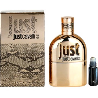 Roberto Cavalli Just Cavalli Gold for Her - Eau de Parfum - Roll On - 5 ml
