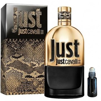 Roberto Cavalli Just Cavalli Gold for Him - Eau de Parfum - Roll On - 5 ml