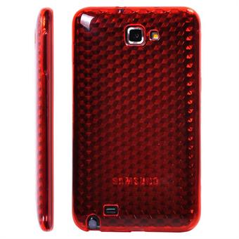 Samsung Note Silikone Cover (Rød)