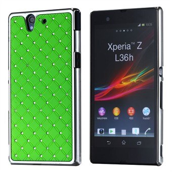Bling Bling m. Chrome Sider Xperia Z (Grøn)