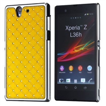 Bling Bling m. Chrome Sider Xperia Z (Gul)