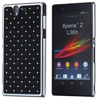 Bling Bling m Chrome Sider Xperia Z (Sort)