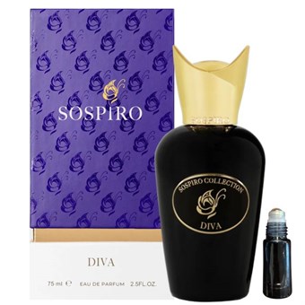 Sospiro Perfumes Diva - Eau de Parfum - Roll On - 5 ml