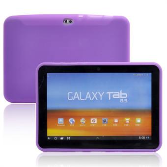 Samsung Galaxy Tab 8.9 Blød Silicone Cover (Lilla)
