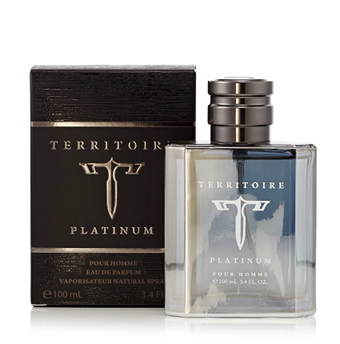 Territoire Platinum by YZY Perfume - Eau De Parfum Spray 100 ml - til mænd