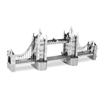 Metal earth london tower bridge sølv udgave