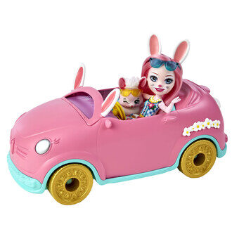 Enchantimals kanin med køretøj