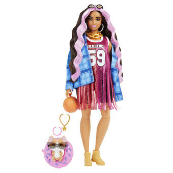 Barbie ekstra dukke - basketball trøje
