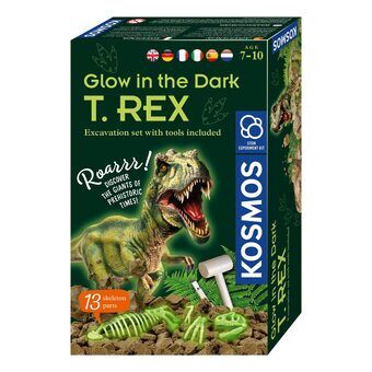 Kosmos Glow in the Dark T-Rex Bikken - Kosmos Skin i Mørket T-Rex Bikken.