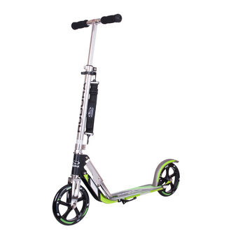 Hudora scooter big wheel scooter rx205 - grå/grøn