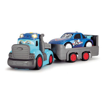 Abc teddi trucker transporter med racerbil