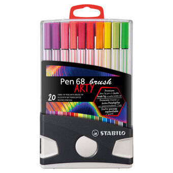Stabilo pen 68 pensel arty colorparade, 20 stk.
