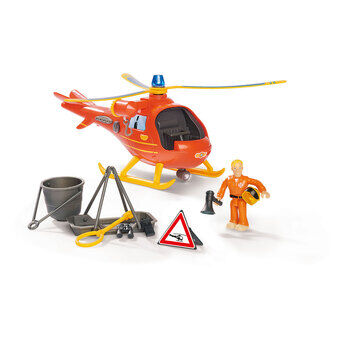 Brandmand Sam Helikopter Wallaby med figur