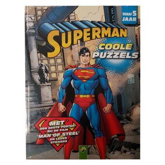 Superman cool bogstav puslespil, labyrinter aktivitetsbog