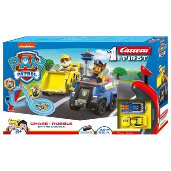 Carrera First Racetrack - PAW Patrol \'On the Double\'
Carrera First Racetrack - PAW Patrol \'På dobbelt opgave\'