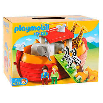 Playmobil 1.2.3. take-away noahs ark - 6765
