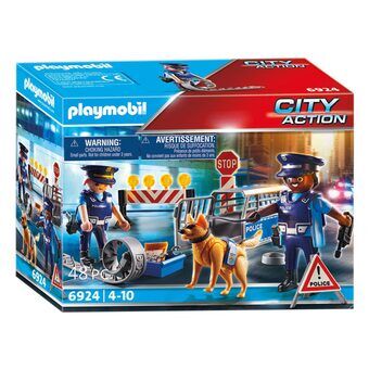 Playmobil City Action Politispærring - 6924